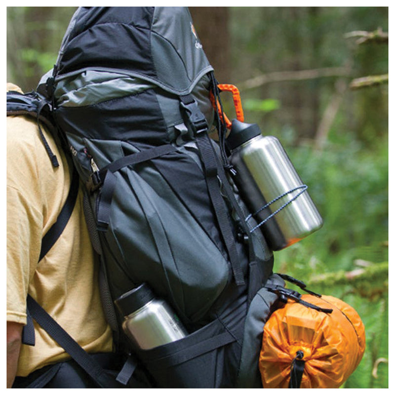 Load image into Gallery viewer, Klean Kanteen Wide 64oz Brushed Stainless Steel Water Bottle