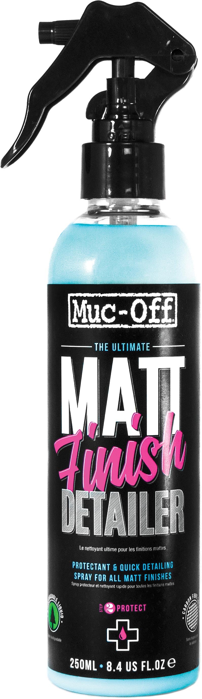 Load image into Gallery viewer, Muc-Off Matte Finish Detailer 250ml Biodegradable Carbon Fiber Safe Non-Sticky
