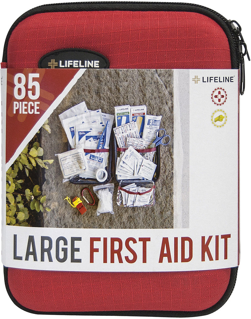 Load image into Gallery viewer, Ultimate Protection: Lifeline Hard Shell Large 85-Piece First Aid Kit