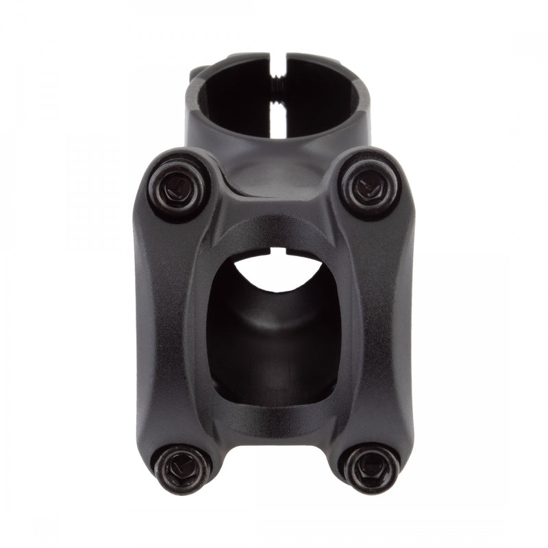 Load image into Gallery viewer, Origin8 Everland MX/GX 25 Deg Stem Bar Clamp 31.8mm 80mm 25 Deg Blk Aluminum MTB