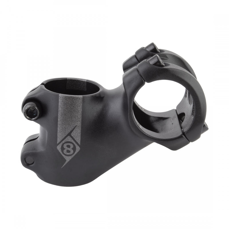 Load image into Gallery viewer, Origin8 Everland MX/GX 40 Deg Stem Bar Clamp 31.8mm 60mm 40 Deg Blk Aluminum MTB