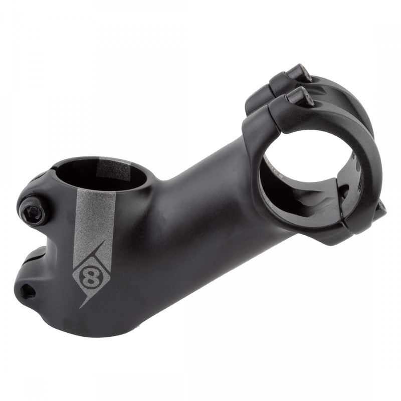 Load image into Gallery viewer, Origin8 Everland MX/GX 40 Deg Stem Bar Clamp 31.8mm 80mm 40 Deg Blk Aluminum MTB