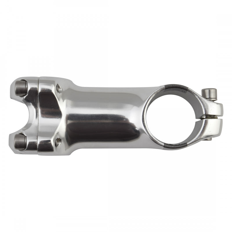 Load image into Gallery viewer, Origin8 Pro Fit Stem Bar 25.4mm 70mm +/-6 Deg Silver Aluminum Road / Mountain