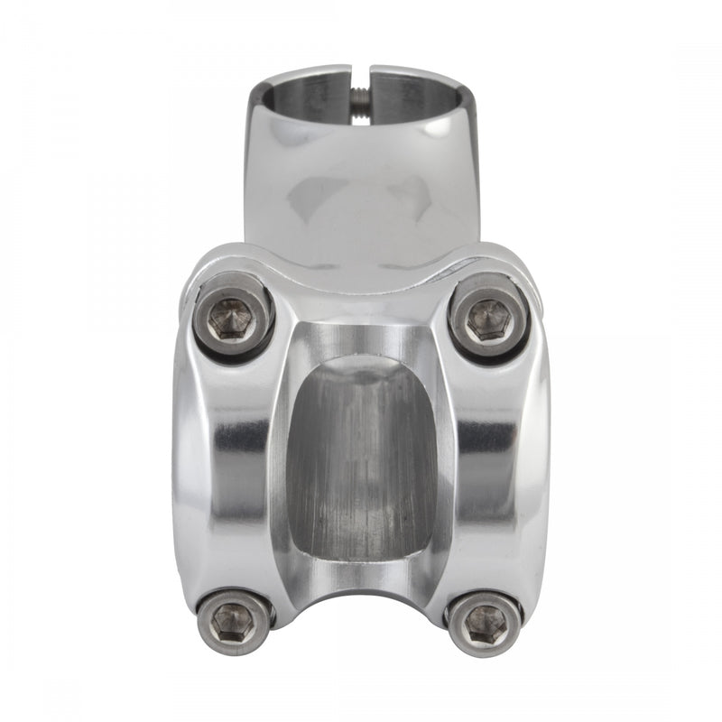 Load image into Gallery viewer, Origin8 Pro Fit Stem Bar 25.4mm 90mm +/-6 Deg Silver Aluminum Road / Mountain
