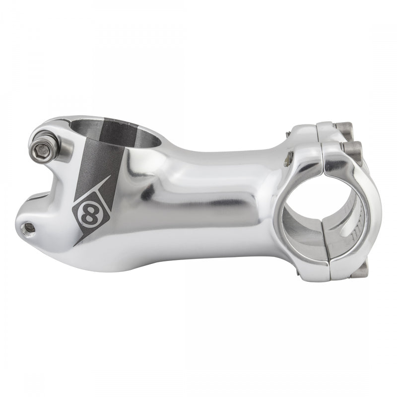 Load image into Gallery viewer, Origin8 Pro Fit Stem 25.4mm 70 mm +/-17 Degree Silver Aluminum Road / Mountain