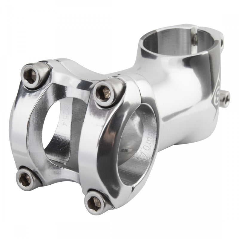 Load image into Gallery viewer, Origin8 Pro Fit Stem 25.4mm 70 mm +/-17 Degree Silver Aluminum Road / Mountain