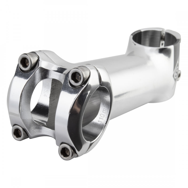 Load image into Gallery viewer, Origin8 Pro Fit Stem 25.4mm 110mm +/-17 Deg Silver Aluminum Road / Mountain