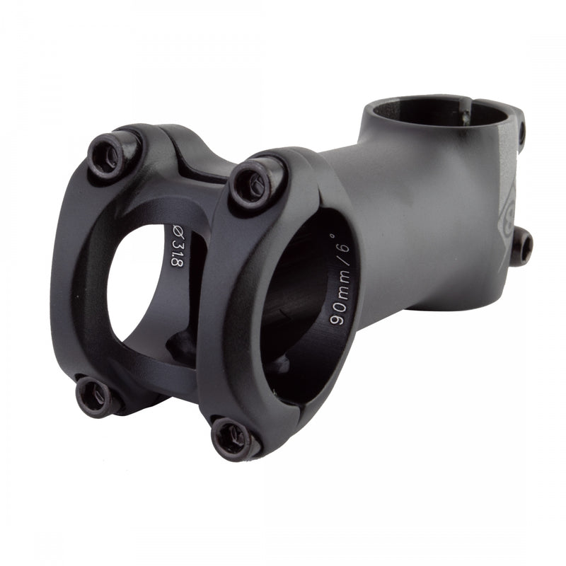 Load image into Gallery viewer, Origin8 Pro Fit Stem 31.8mm 90mm +/-6 Degree Black Aluminum Road / Mountain