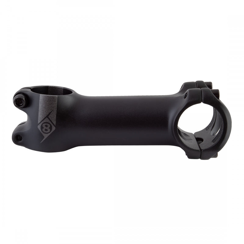 Load image into Gallery viewer, Origin8 Pro Fit Stem Bar 31.8mm 100mm +/-6 Deg Black Aluminum Road / Mountain