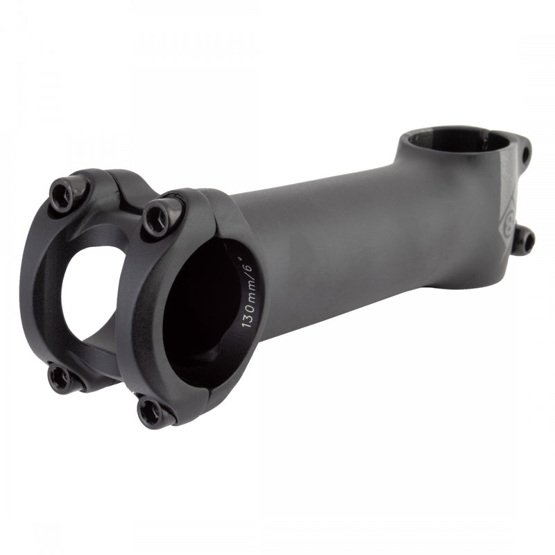 Load image into Gallery viewer, Origin8 Pro Fit Stem Bar 31.8mm 130mm +/-6 Deg Black Aluminum Road / Mountain
