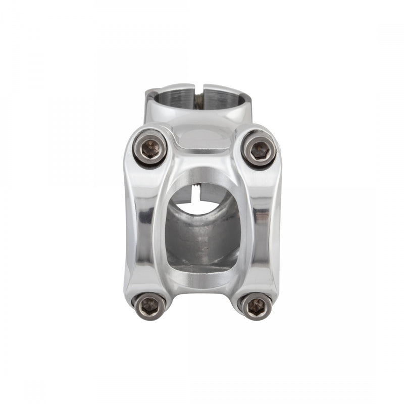 Load image into Gallery viewer, Origin8 Pro Fit Stem Bar 31.8mm 70mm +/-6 Deg Silver Aluminum Road / Mountain