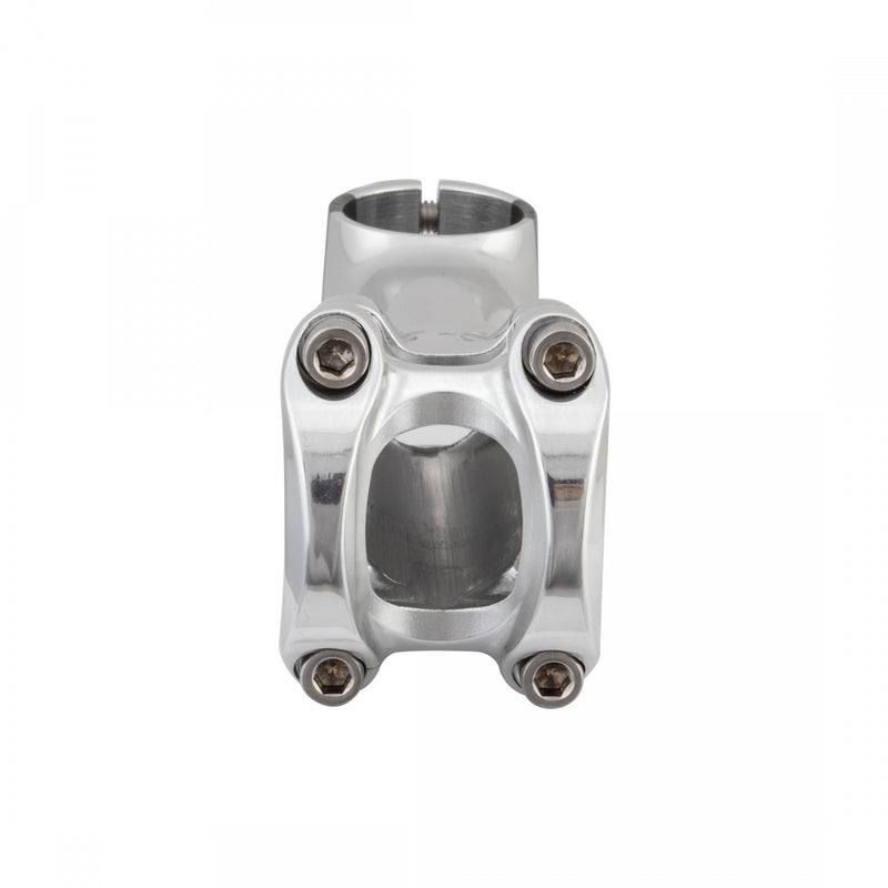 Load image into Gallery viewer, Origin8 Pro Fit Stem Bar 31.8mm 90mm +/-6 Deg Silver Aluminum Road / Mountain