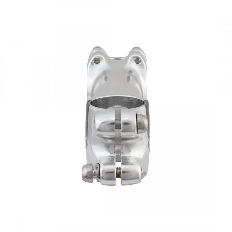 Load image into Gallery viewer, Origin8 Pro Fit Stem Bar 31.8mm 90mm +/-6 Deg Silver Aluminum Road / Mountain