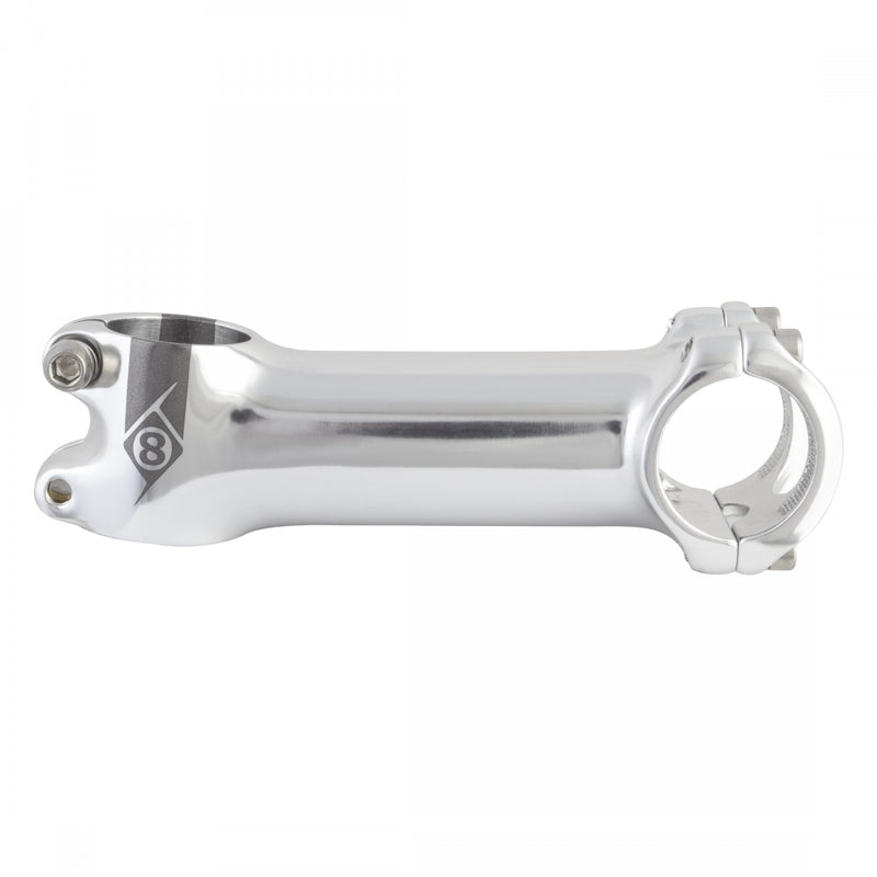 Load image into Gallery viewer, Origin8 Pro Fit Stem 31.8mm 110 mm +/-6 Degree Silver Aluminum Road / Mountain