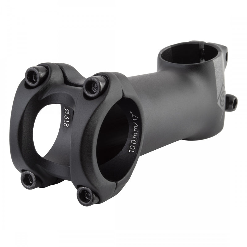 Load image into Gallery viewer, Origin8 Pro Fit Stem 31.8mm 100 mm +/-17 Degree Black Aluminum Road / Mountain