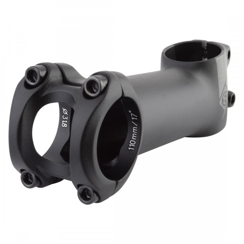 Load image into Gallery viewer, Origin8 Pro Fit Stem 31.8mm 110 mm +/-17 Degree Black Aluminum Road / Mountain