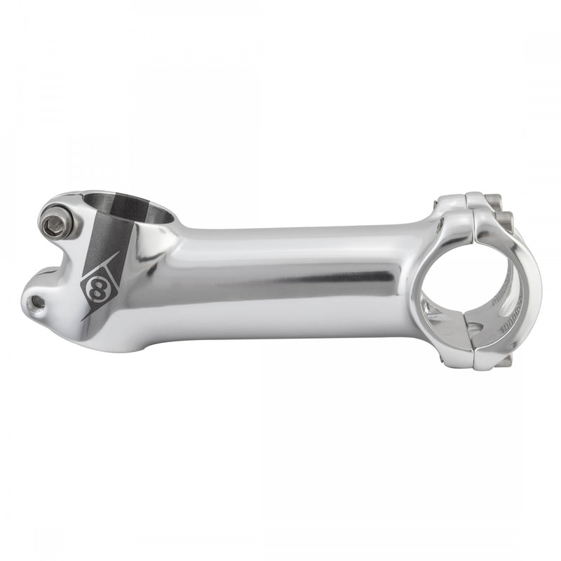 Load image into Gallery viewer, Origin8 Pro Fit Stem 31.8mm 110mm +/-17 Deg Silver Aluminum Road / Mountain