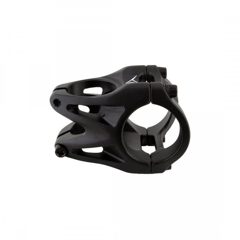 Load image into Gallery viewer, Origin8 Throwdown OS Stem Clamp 35mm Length 31.8mm 0 Degree Black Aluminum MTB