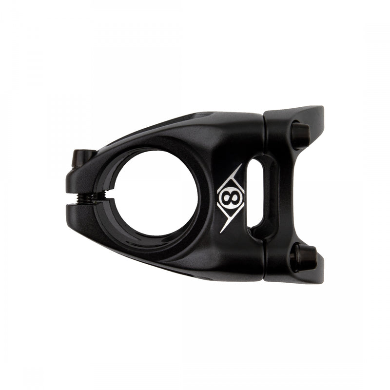 Load image into Gallery viewer, Origin8 Throwdown OS Stem Clamp 35mm Length 31.8mm 0 Degree Black Aluminum MTB