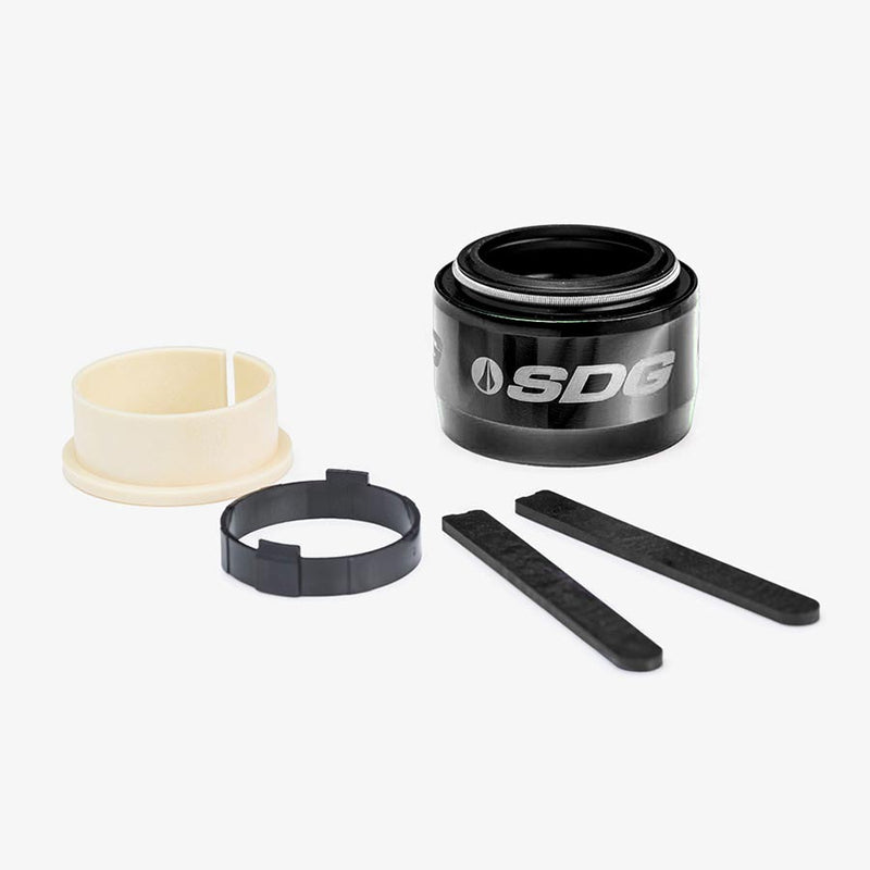 Load image into Gallery viewer, SDG Components Collar and Bushing for Tellis, Black, For 30.9mm and 31.6mm posts