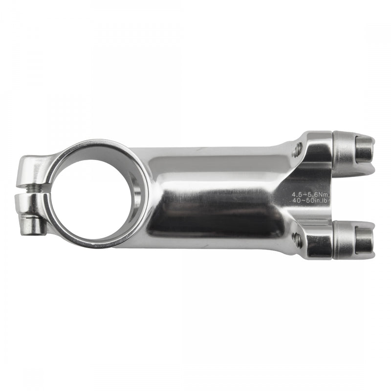 Load image into Gallery viewer, Origin8 Pro Fit Alloy Ergo Stem Road/MTB 25.4 mm 80 mm +/- 17° Silver