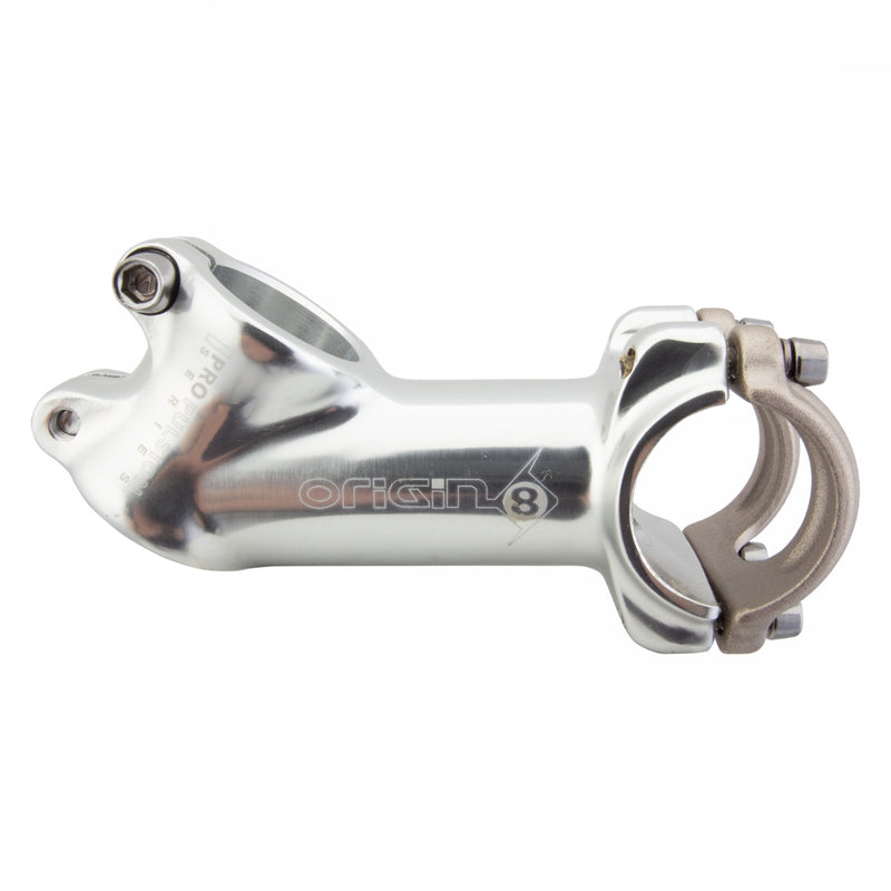 Load image into Gallery viewer, Origin8 Pro Fit Alloy Ergo Stem 25.4 or 31.8mm 90mm +/- 35 Deg Road or Mountain