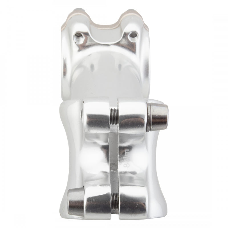 Load image into Gallery viewer, Origin8 Pro Fit Ergo Stem 25.4 or 31.8 mm 110mm +/- 35Degree Silver Aluminum