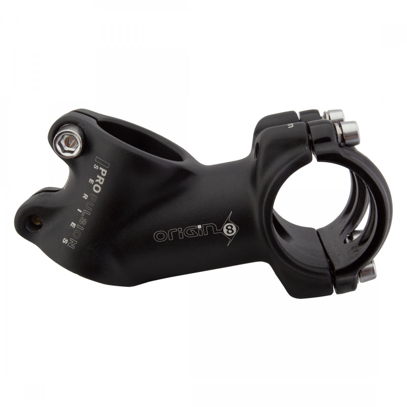 Load image into Gallery viewer, Origin8 Pro Fit Alloy Ergo Stem 25.4 or 31.8mm 70mm +/- 35 Deg Road or Mountain