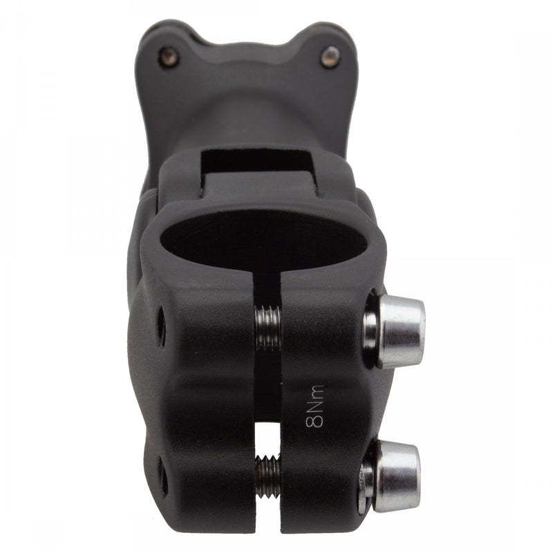 Load image into Gallery viewer, Sunlite 0-60 Adj. Stem Mountain Threadless 25.4 or 31.8mm 125mm Black Aluminum