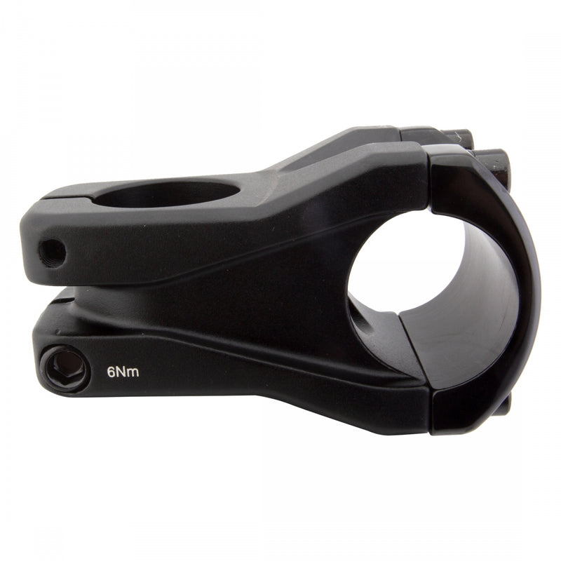 Load image into Gallery viewer, Origin8 Fix8 OS Stem Bar Clamp 31.8mm 50mm 0 Deg Blk Aluminum Road / Mountain