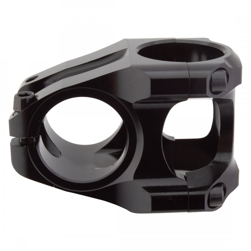 Load image into Gallery viewer, Origin8 Flux MTB Stem 31.8 mm 35 mm 0 Deg Black 4-bolt Front Loading Faceplate