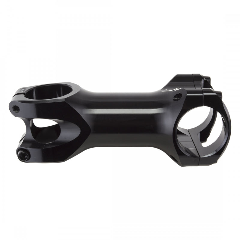 Load image into Gallery viewer, Origin8 Flux Stem 90mm Clamp 31.8mm +/-5 Deg Black Aluminum Road / Mountain