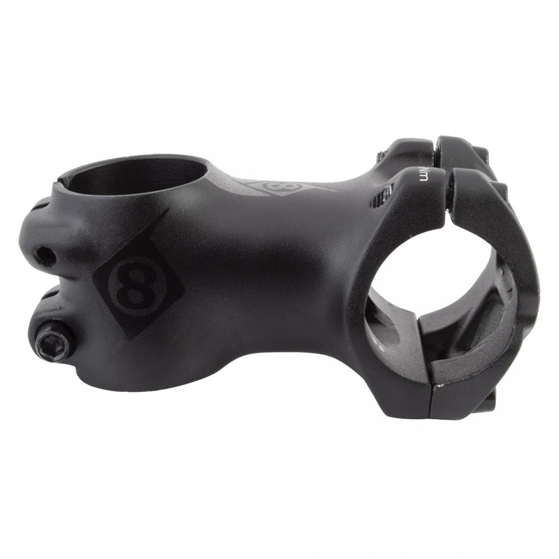 Load image into Gallery viewer, Origin8 Flow Stem Bar Clamp 31.8mm 60mm -7 Deg Black Aluminum Road / Mountain