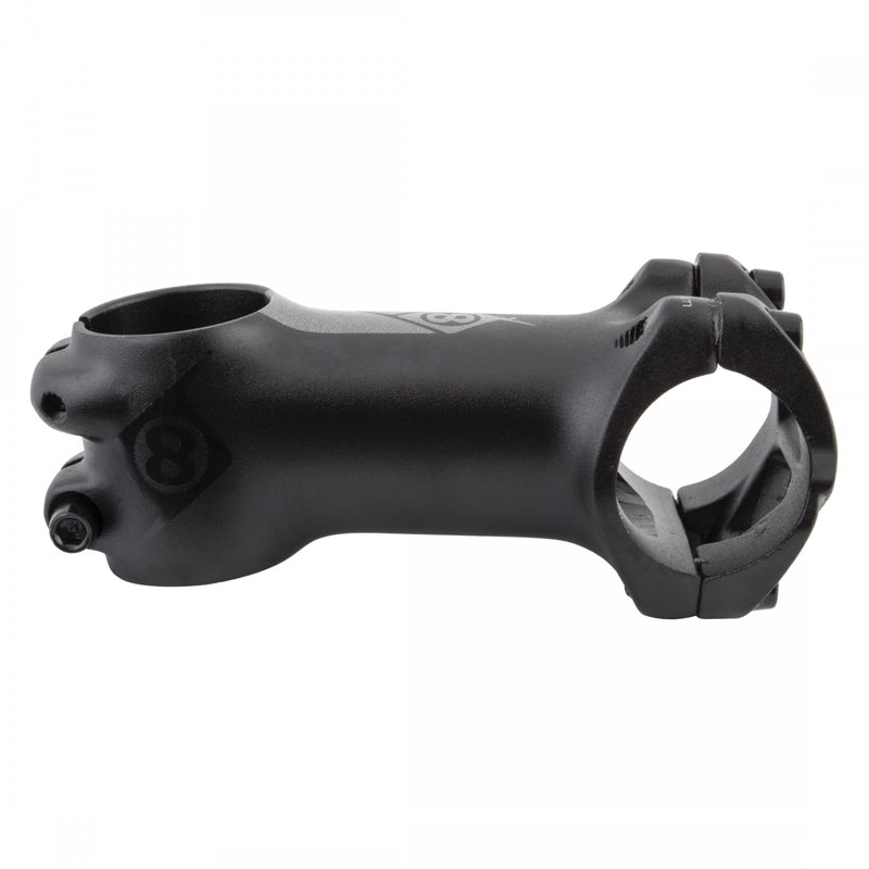 Load image into Gallery viewer, Origin8 Flow Stem Bar Clamp 31.8mm 80mm -7 Deg Black Aluminum Road / Mountain
