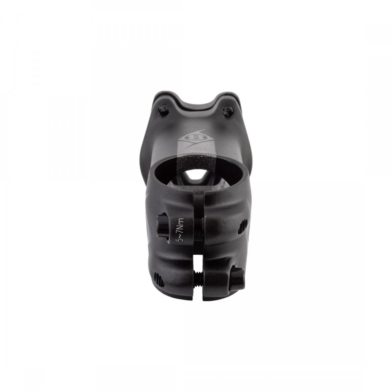 Load image into Gallery viewer, Origin8 Flow Stem Bar Clamp 31.8mm 90mm -7 Deg Black Aluminum Road / Mountain