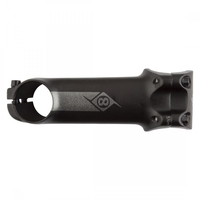 Load image into Gallery viewer, Origin8 Flow Stem 100mm Clamp 31.8mm -7 Deg Black Aluminum Road / Mountain