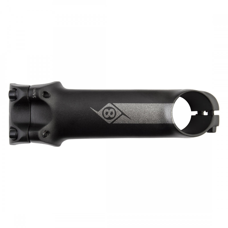 Load image into Gallery viewer, Origin8 Flow Stem 110mm Clamp 31.8mm -7 Deg Black Aluminum Road / Mountain