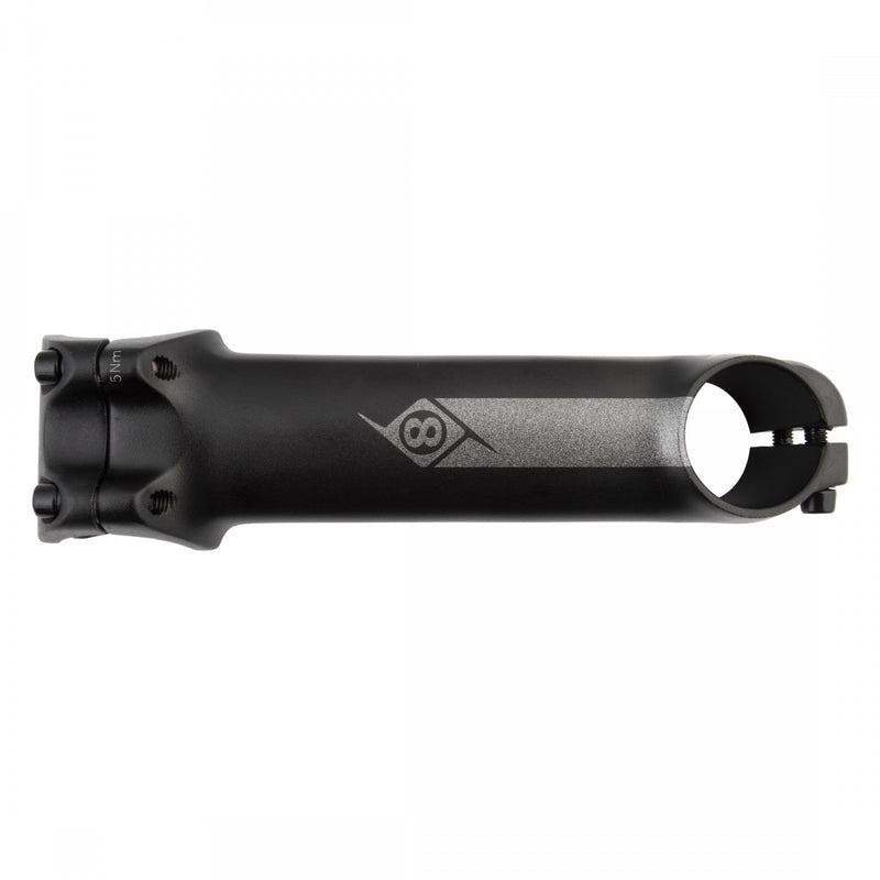 Load image into Gallery viewer, Origin8 Flow Stem 130mm Clamp 31.8mm -7 Deg Black Aluminum Road / Mountain