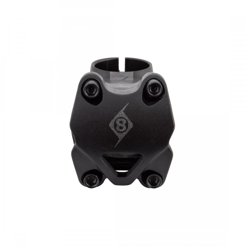 Load image into Gallery viewer, Origin8 Flow Stem Bar Clamp 31.8mm 60mm +7 Deg Black Aluminum Road / Mountain