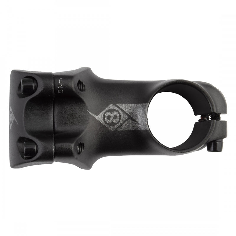 Load image into Gallery viewer, Origin8 Flow Stem Bar Clamp 31.8mm 60mm +7 Deg Black Aluminum Road / Mountain