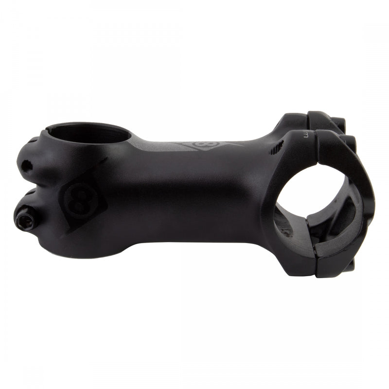 Load image into Gallery viewer, Origin8 Flow Stem Bar Clamp 31.8mm 80mm +7 Deg Black Aluminum Road / Mountain