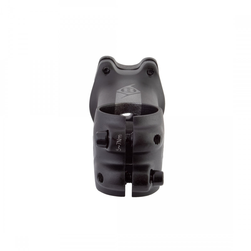 Load image into Gallery viewer, Origin8 Flow Stem Bar Clamp 31.8mm 90mm +7 Deg Black Aluminum Road / Mountain