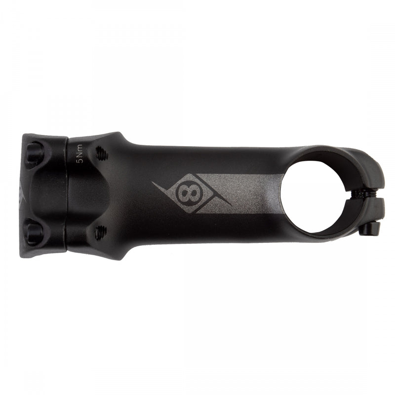 Load image into Gallery viewer, Origin8 Flow Stem Bar Clamp 31.8mm 90mm +7 Deg Black Aluminum Road / Mountain