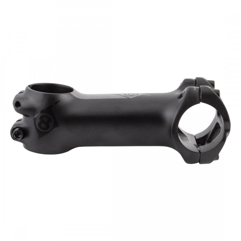 Load image into Gallery viewer, Origin8 Flow Stem 100mm Clamp 31.8mm +7 Deg Black Aluminum Road / Mountain