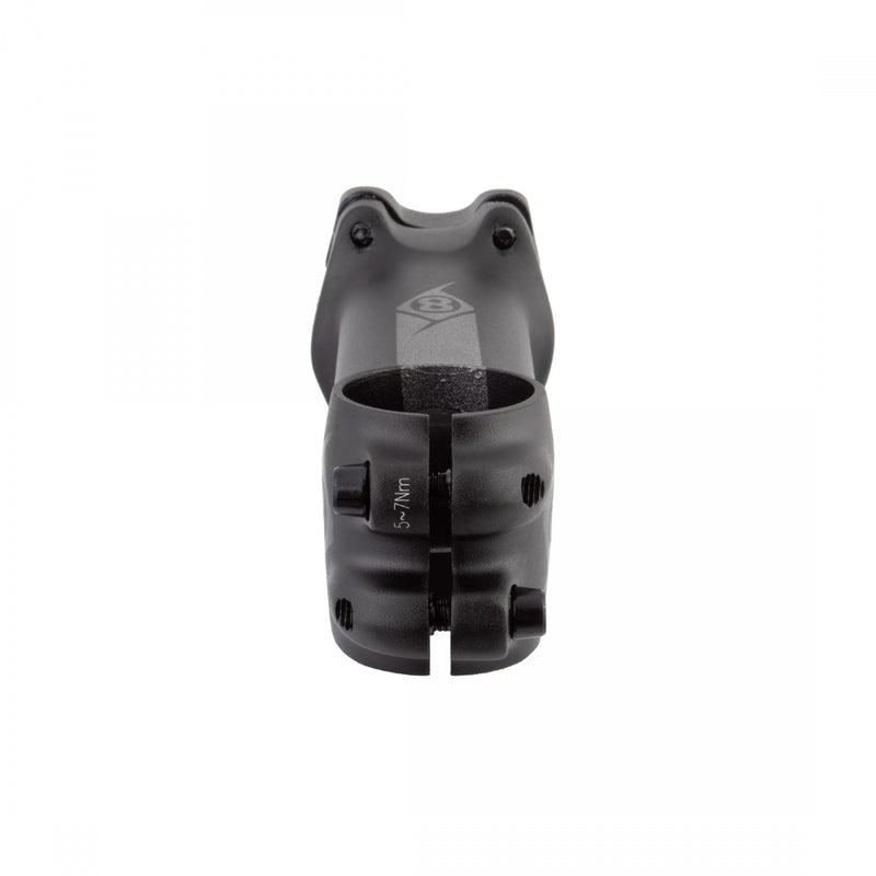 Load image into Gallery viewer, Origin8 Flow Stem 100mm Clamp 31.8mm +7 Deg Black Aluminum Road / Mountain