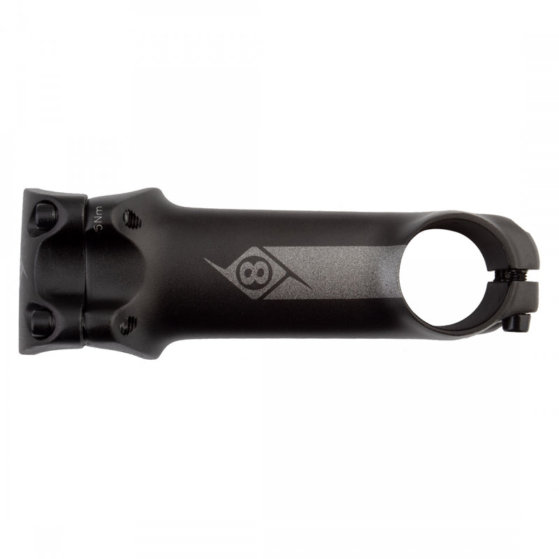 Load image into Gallery viewer, Origin8 Flow Stem 100mm Clamp 31.8mm +7 Deg Black Aluminum Road / Mountain