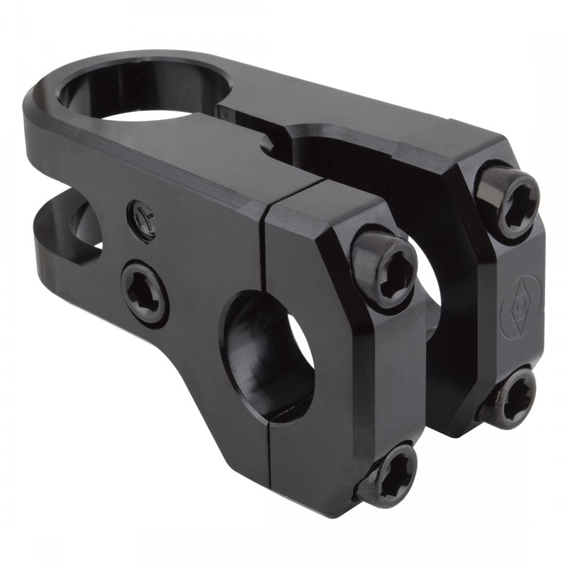 Load image into Gallery viewer, Alienation Iron Maiden BMX Stem Bar Clamp 22.2mm Length 50mm 0 Deg Blk Aluminum