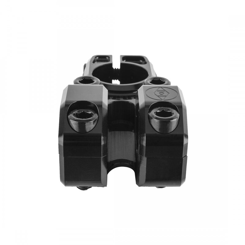 Load image into Gallery viewer, Alienation Vault Stem Clamp 22.2mm Length 58mm Angle 0 Deg Black Aluminum BMX