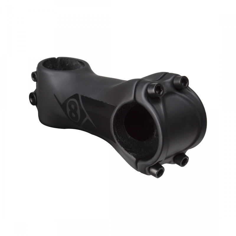 Load image into Gallery viewer, Origin8 Swift Stem Bar 31.8mm Length 90mm +/-7 Deg Black Carbon Fiber Road