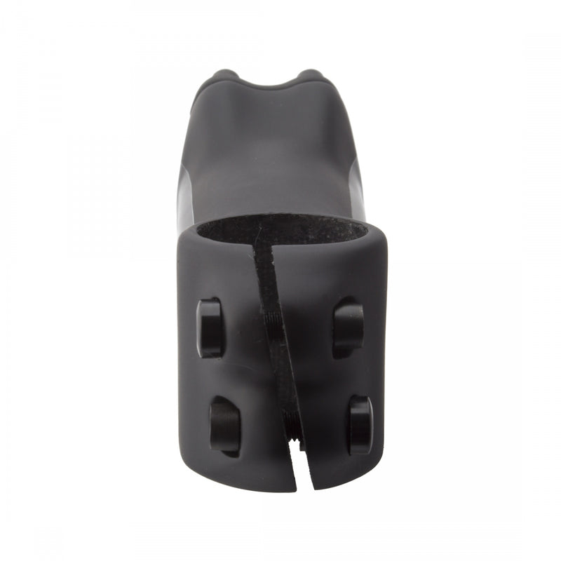 Load image into Gallery viewer, Origin8 Swift Stem Bar Clamp 31.8mm 100mm +/-7 Deg Black Carbon Fiber Road